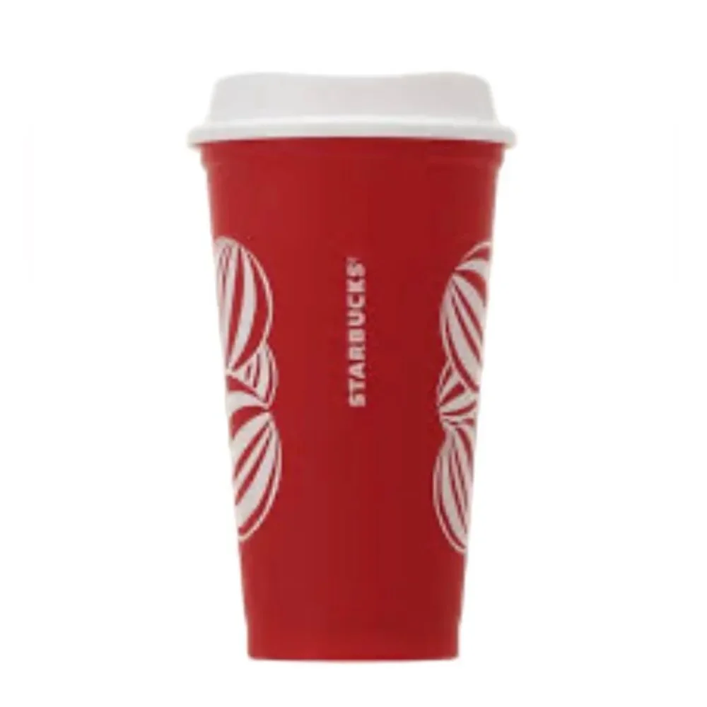 RARE STARBUCKS 2018 Holiday Rose Gold Mermaid Clear Cup Tumbler 16 oz. Brand new